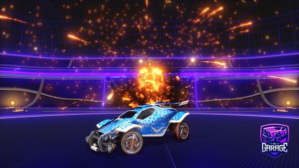 A Rocket League car design from Yvann78