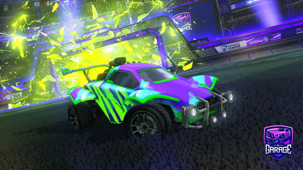 A Rocket League car design from i9Retro