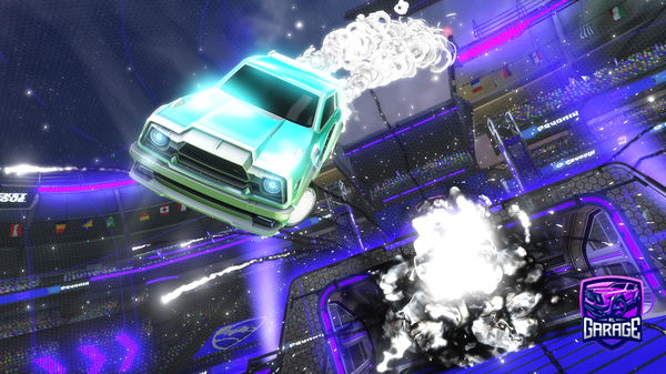 A Rocket League car design from Handheldcat