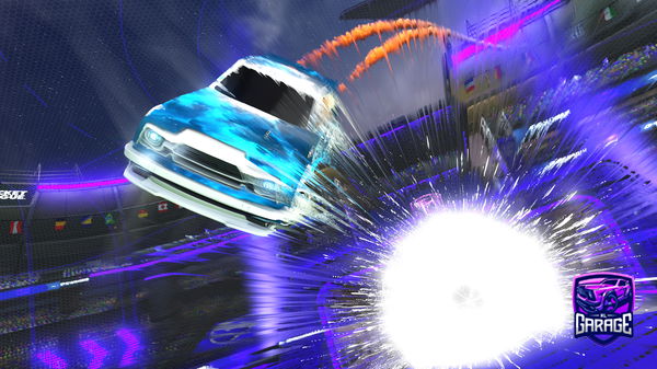 A Rocket League car design from Olibob_on_30FPS