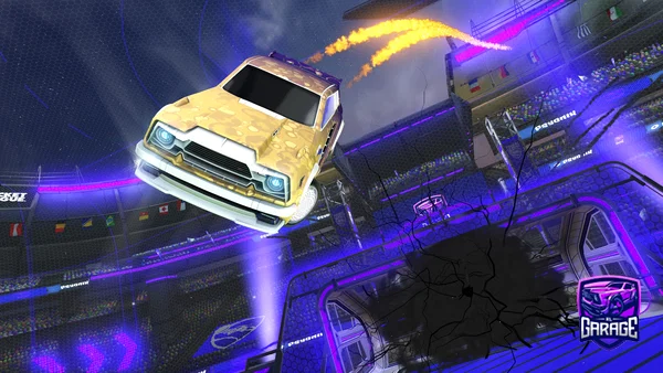 A Rocket League car design from D8l6