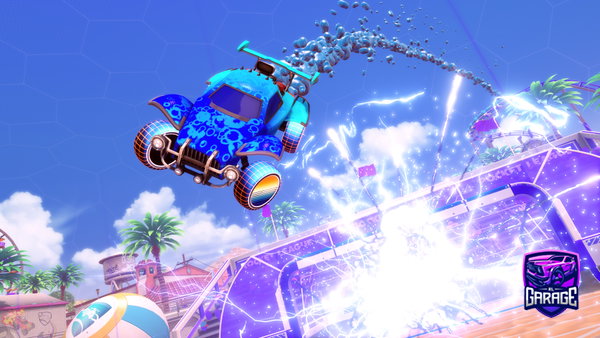 A Rocket League car design from Lventa