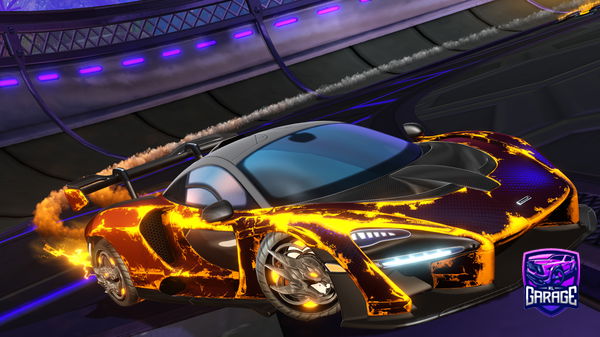 A Rocket League car design from Fgsamuraixl682