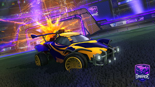 A Rocket League car design from pyxromanixac