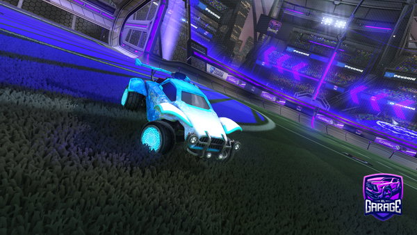 A Rocket League car design from Xaviqxaviq