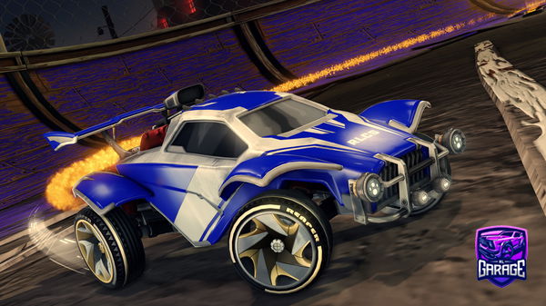 A Rocket League car design from tikoo