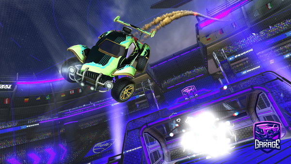 A Rocket League car design from WillingQuokka836