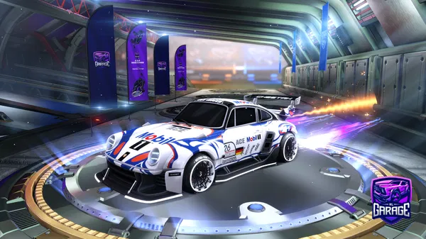 A Rocket League car design from Mintyyyyy7