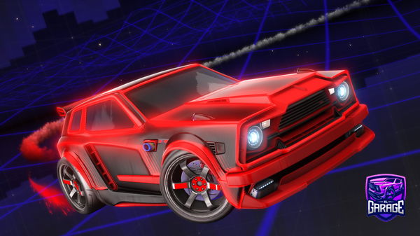 A Rocket League car design from D4rkzz