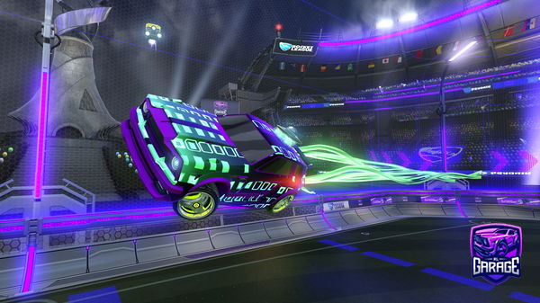 A Rocket League car design from GPRL