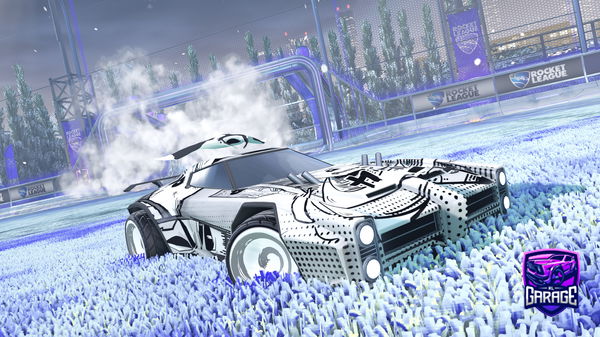 A Rocket League car design from KonDzikus