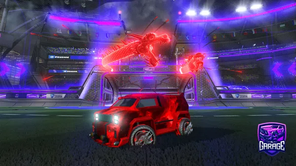 A Rocket League car design from DeltaDragon004