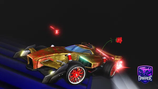 A Rocket League car design from MrRogers143