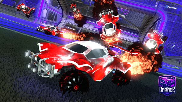 A Rocket League car design from Noxaeshi12