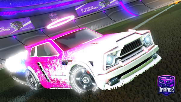 A Rocket League car design from LostDrewby
