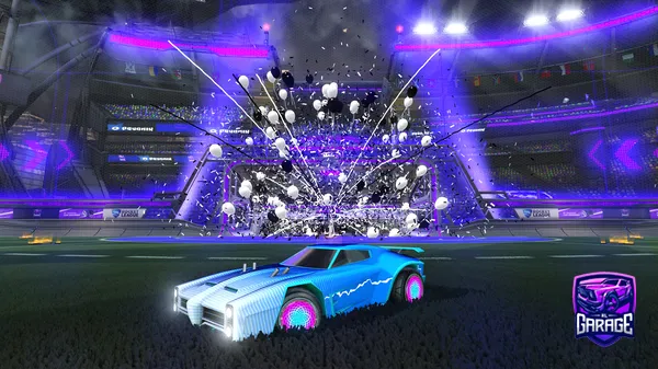 A Rocket League car design from LykoLPG