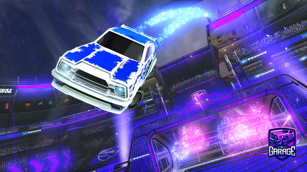 A Rocket League car design from SmartBros2996