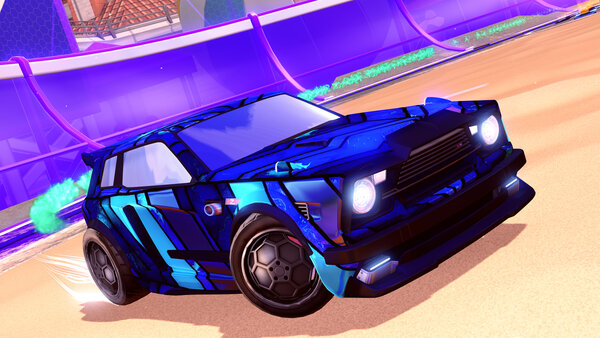 A Rocket League car design from maxencio89