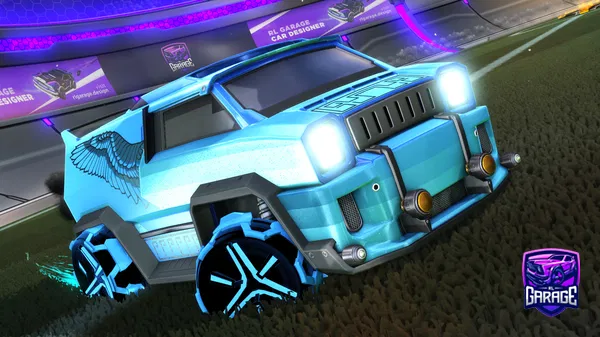 A Rocket League car design from YungWilllyy