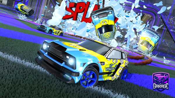 A Rocket League car design from Lukevsav