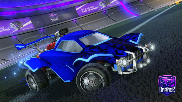 A Rocket League car design from -GHXSTLY-