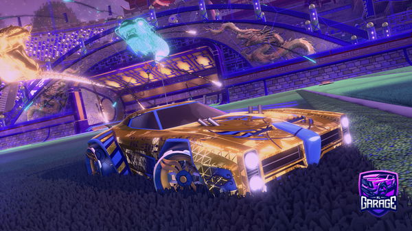 A Rocket League car design from TomGG206