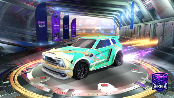 A Rocket League car design from Barrylird5700