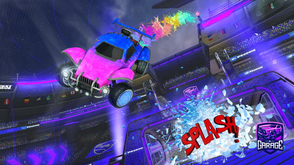 A Rocket League car design from Bscuzzy48