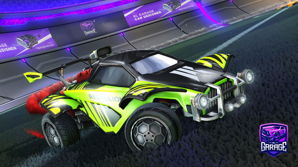 A Rocket League car design from salty0egg