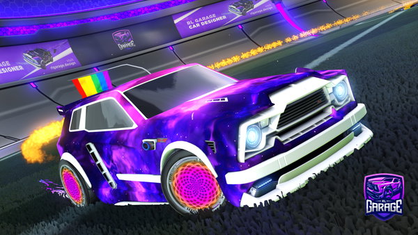 A Rocket League car design from itsMeRaged