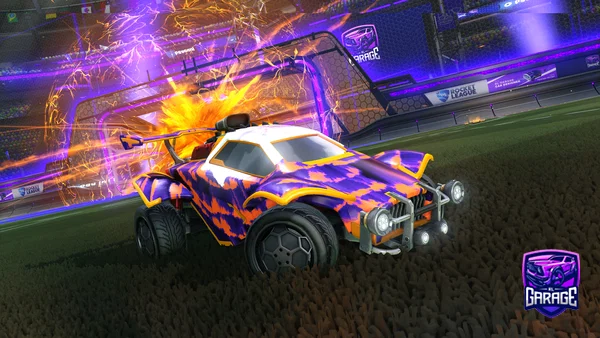 A Rocket League car design from RomelITO