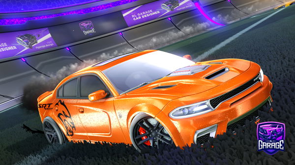 A Rocket League car design from Snipz6