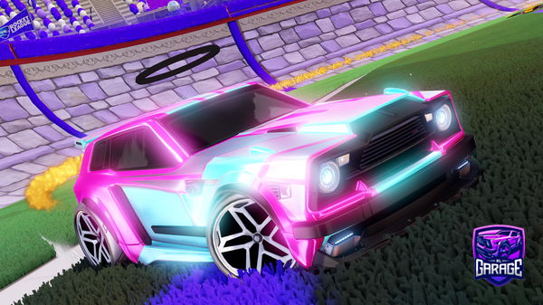 A Rocket League car design from rlperson12354