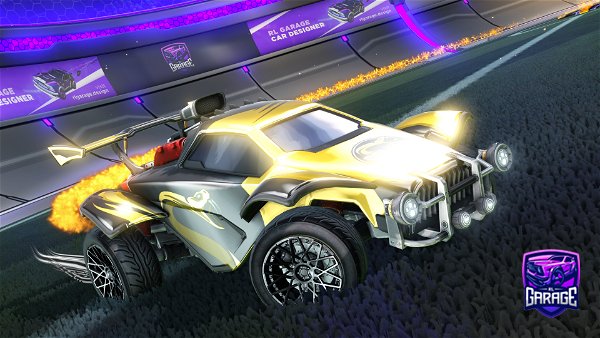 A Rocket League car design from AwfulWhisper