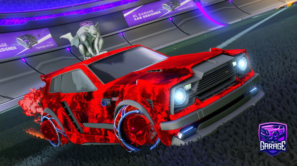 A Rocket League car design from Abubakertariq