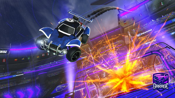 A Rocket League car design from CowTippah