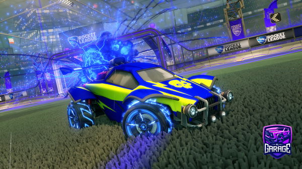 A Rocket League car design from 0njii