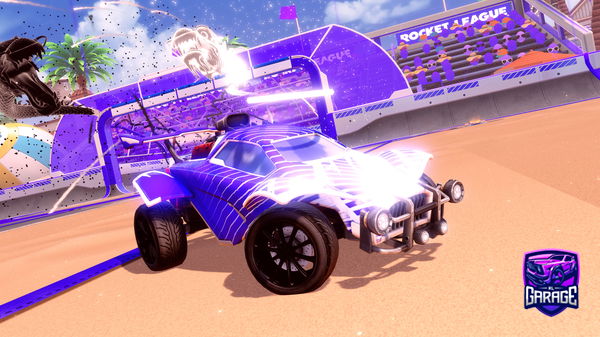 A Rocket League car design from VozifyGaming