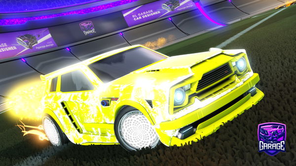 A Rocket League car design from yaaasdaddy