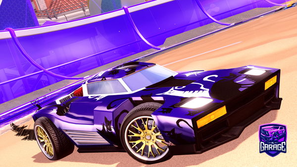 A Rocket League car design from Da_eevee