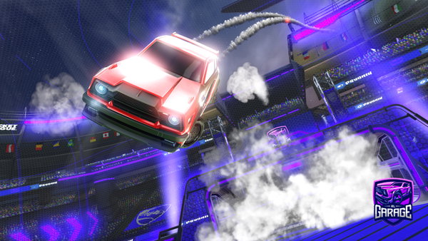 A Rocket League car design from flilipigamer