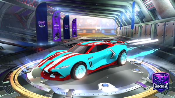 A Rocket League car design from Nitefury