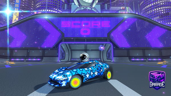 A Rocket League car design from Bogusz