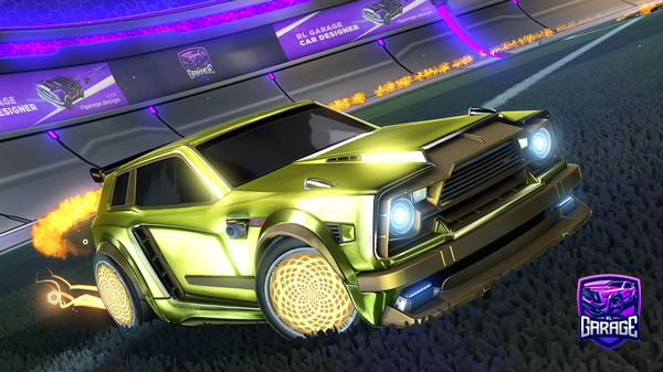 A Rocket League car design from NateDawg319