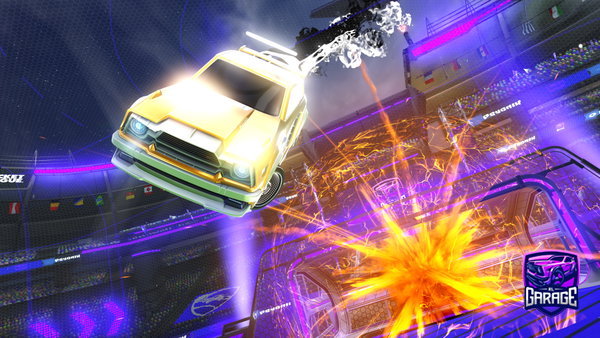 A Rocket League car design from cct