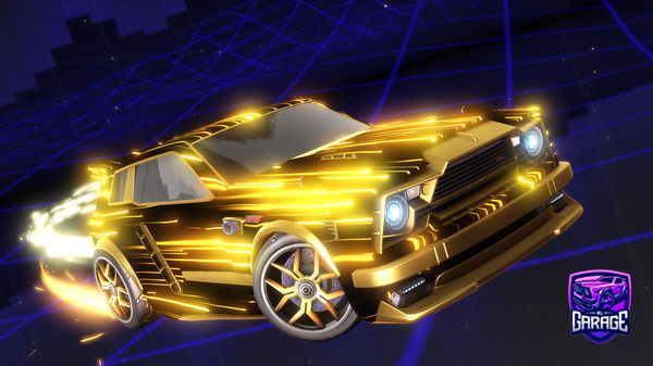 A Rocket League car design from No_shot_bot