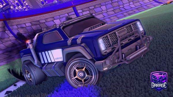A Rocket League car design from Trixtep