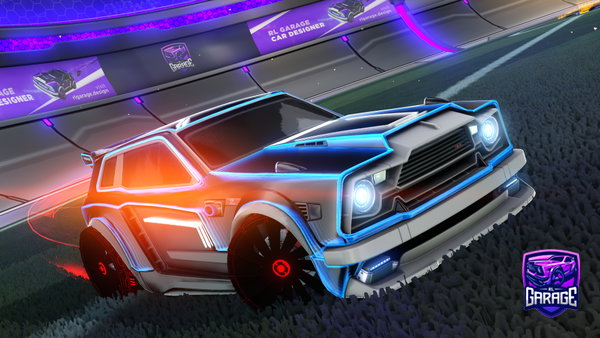 A Rocket League car design from DaantjeBanaantje