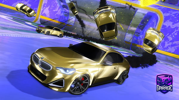 A Rocket League car design from Kings_198