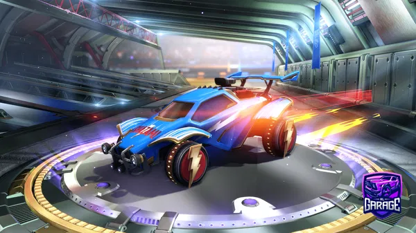 A Rocket League car design from Binaryman4231